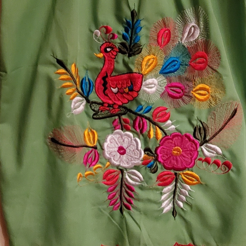 Embroidered girl dresses, dresses blusas, casual d - Picture 3 of 6